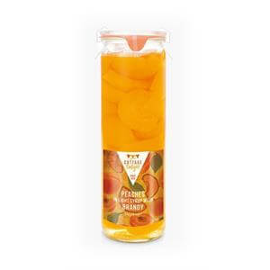 Cottage Delight Sliced Peaches in Light Syrup with Brandy 575g